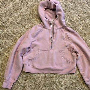 Lululemon scuba oversized half-zip with hoodie size XS/S